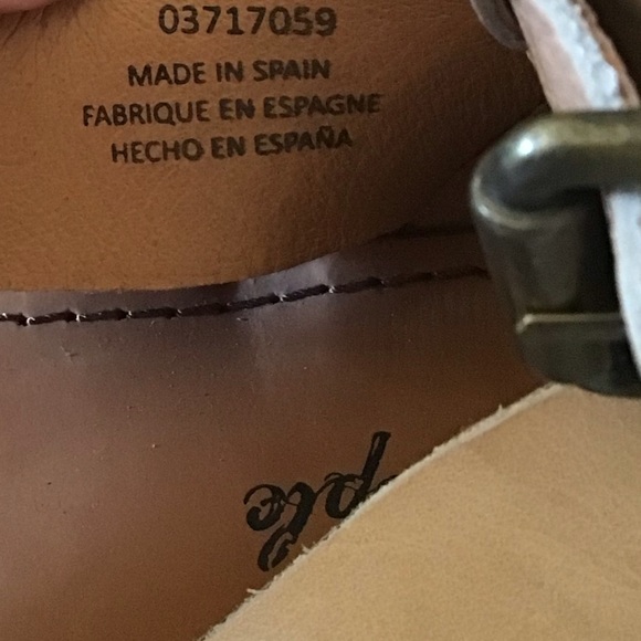 Free people Vale boot sandals beige leather Spain 36.5 US 6.5 - Picture 9 of 11